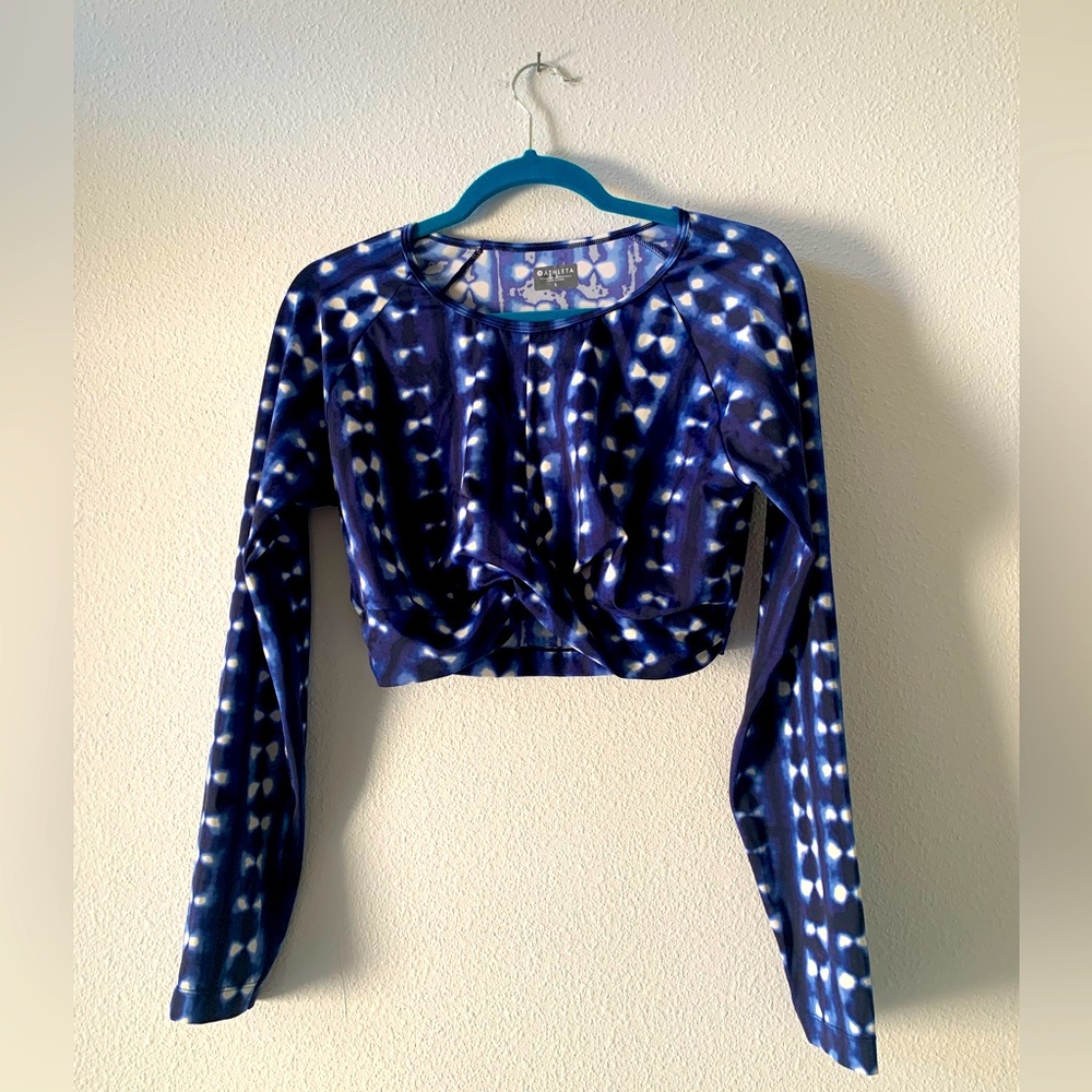 Athleta Cropped Rash Guard